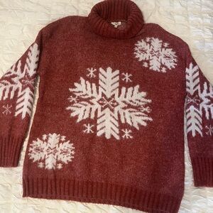 NWOT, easel, never worn, winter sweater, so soft